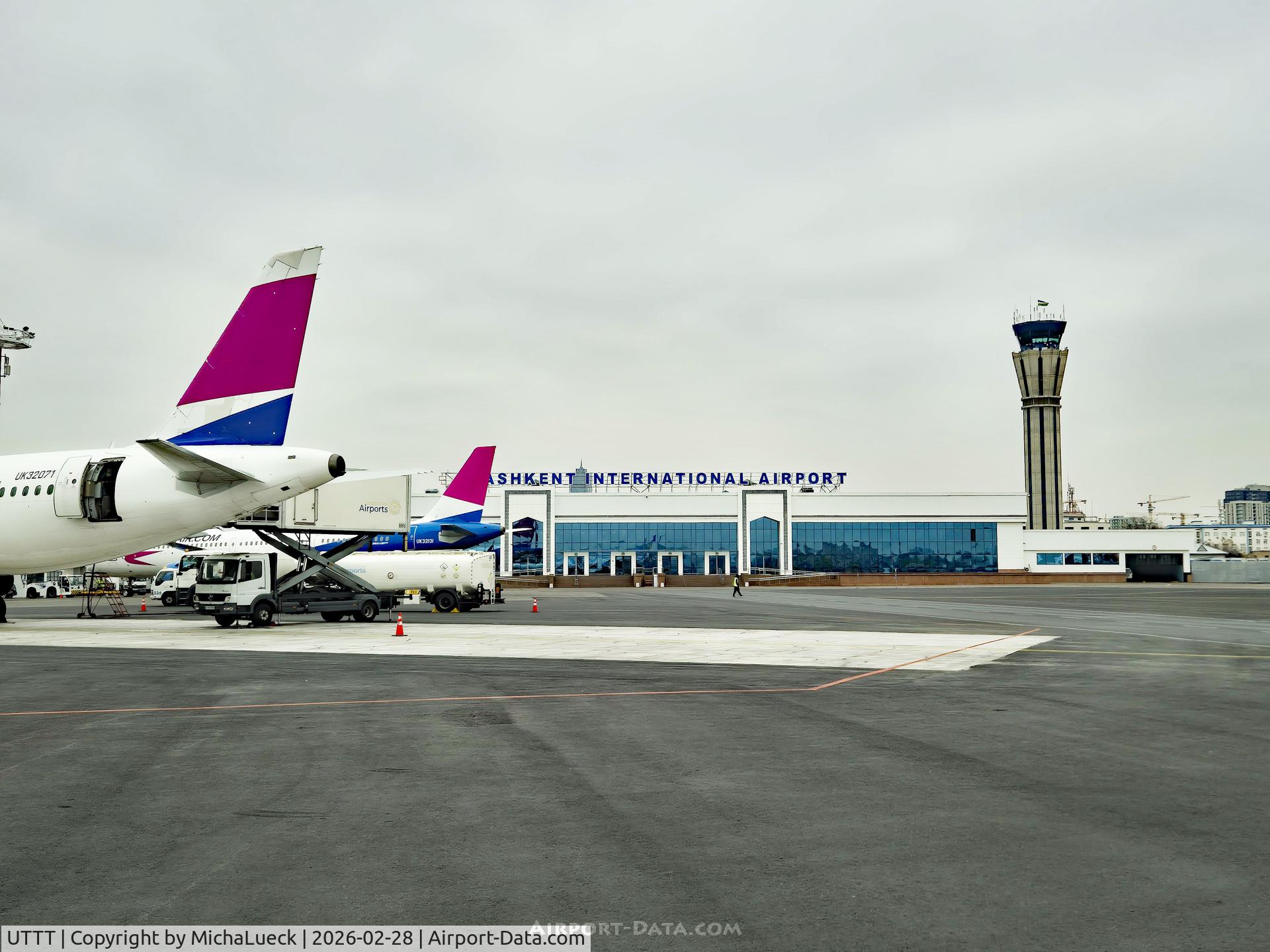 Tashkent_Airport, Tashkent Uzbekistan (UTTT) - Tashkent is Centrum Air's home base