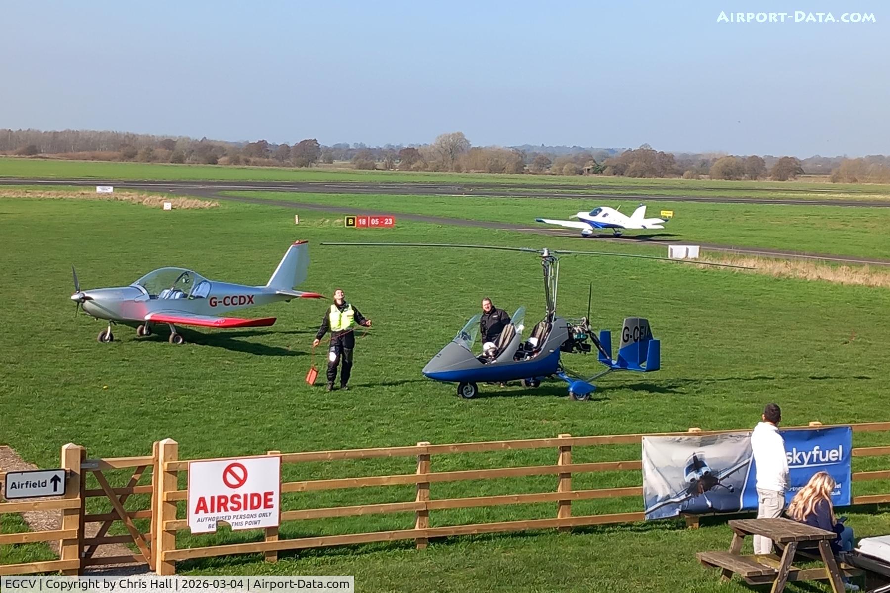 Sleap Airfield Airport, Shrewsbury, England United Kingdom (EGCV) - Sleap 04-03-26