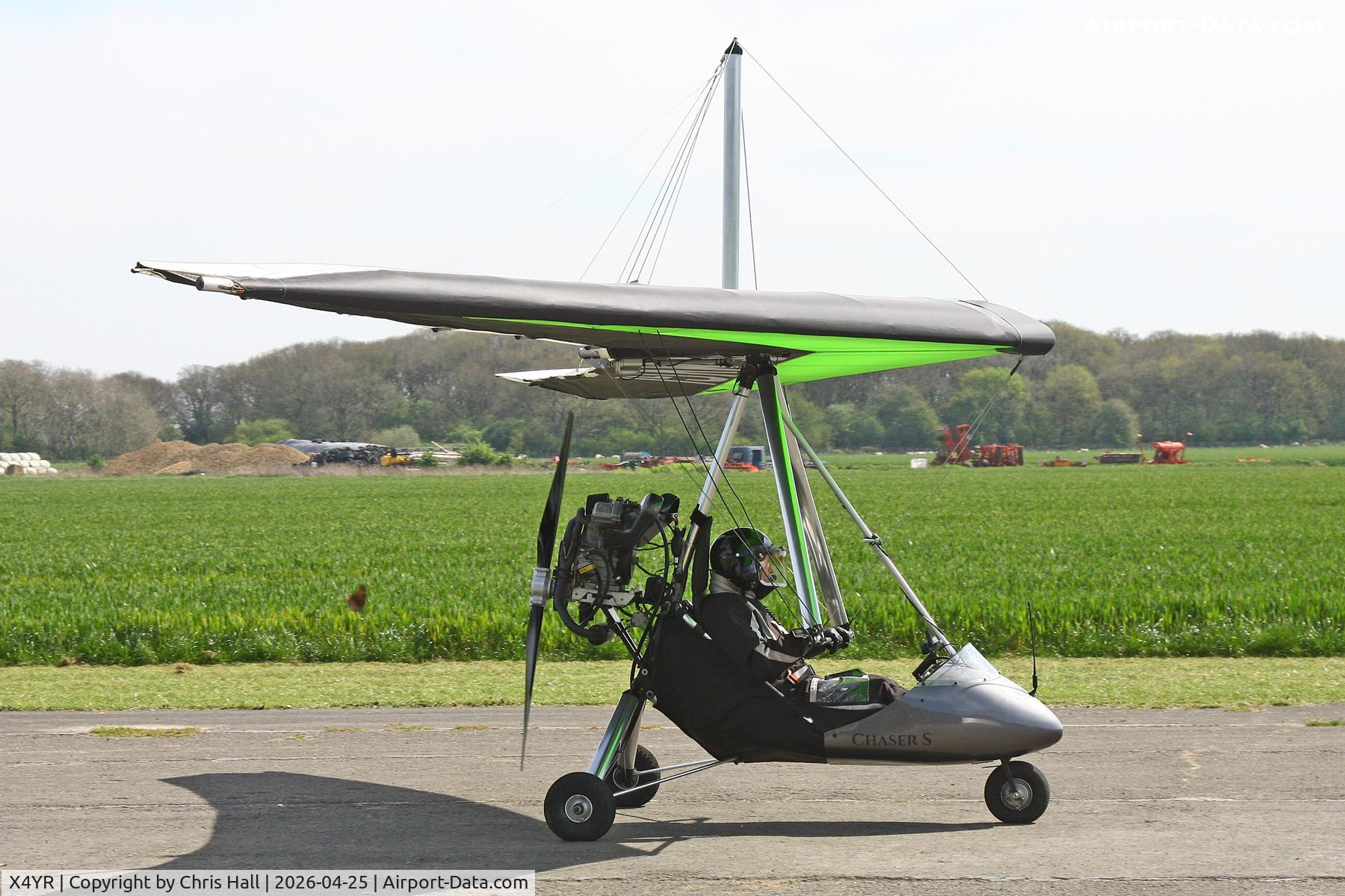 X4YR Airport - Flexwing microlight at Rufforth East - X4YR 25/04/26