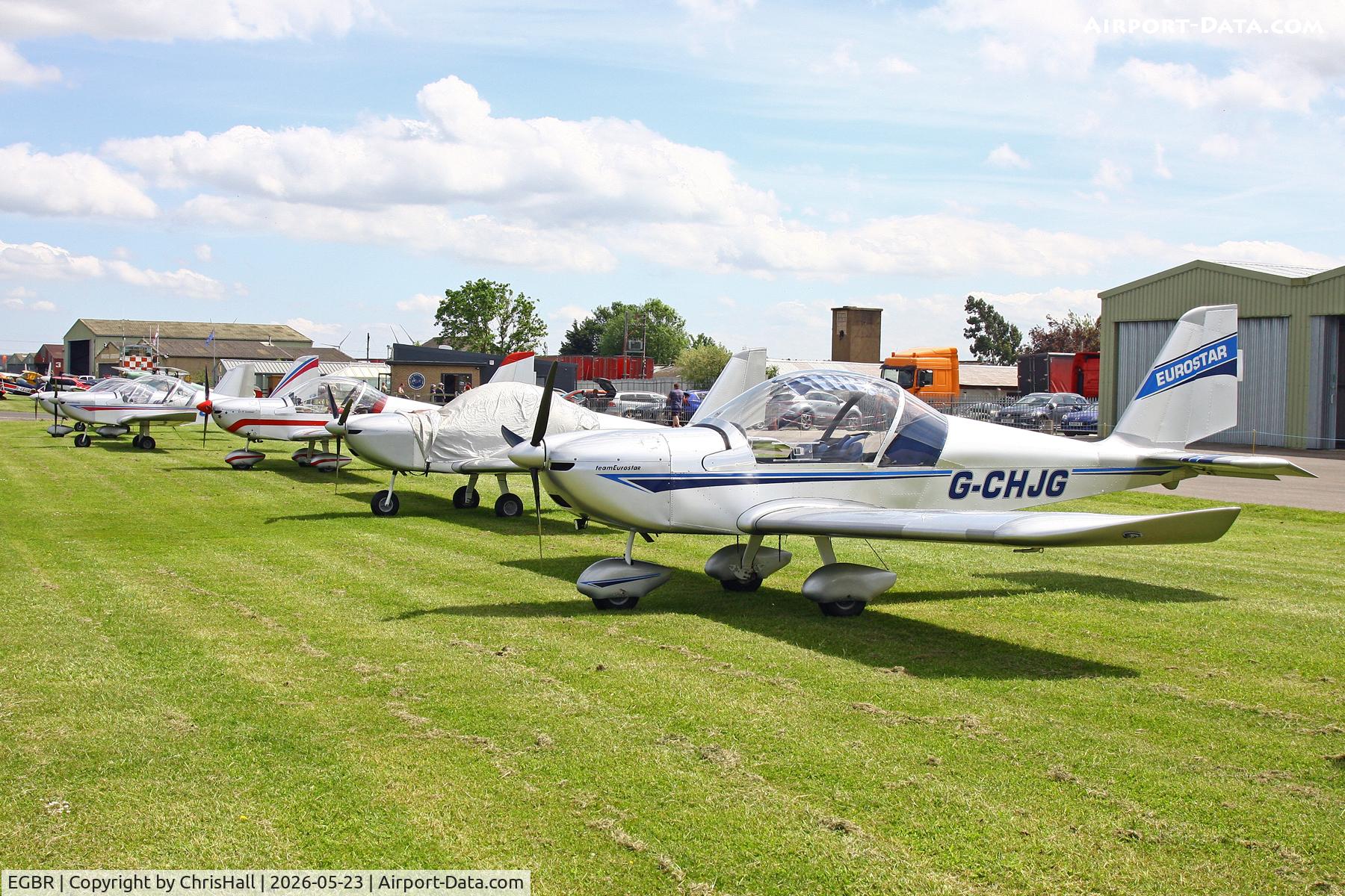 EGBR, EV-97 fly-in Breighton 23/05/26