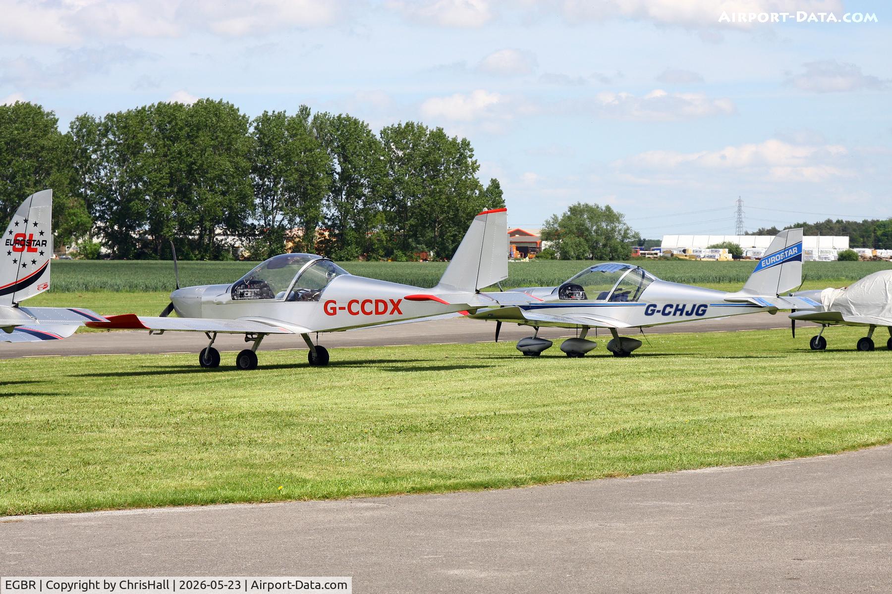 EGBR, EV-97 fly-in Breighton 23/05/26