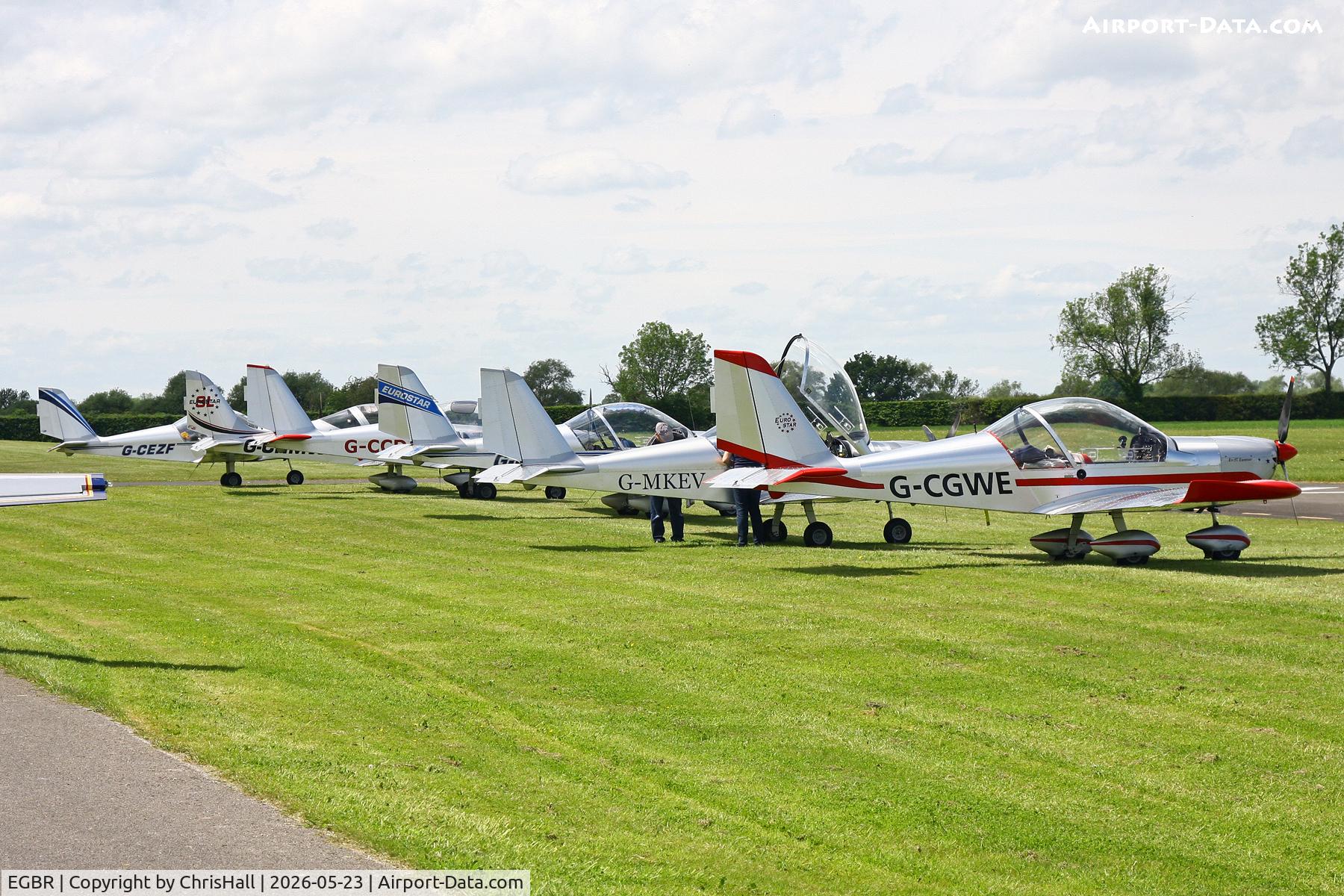 EGBR, EV-97 fly-in Breighton 23/05/26