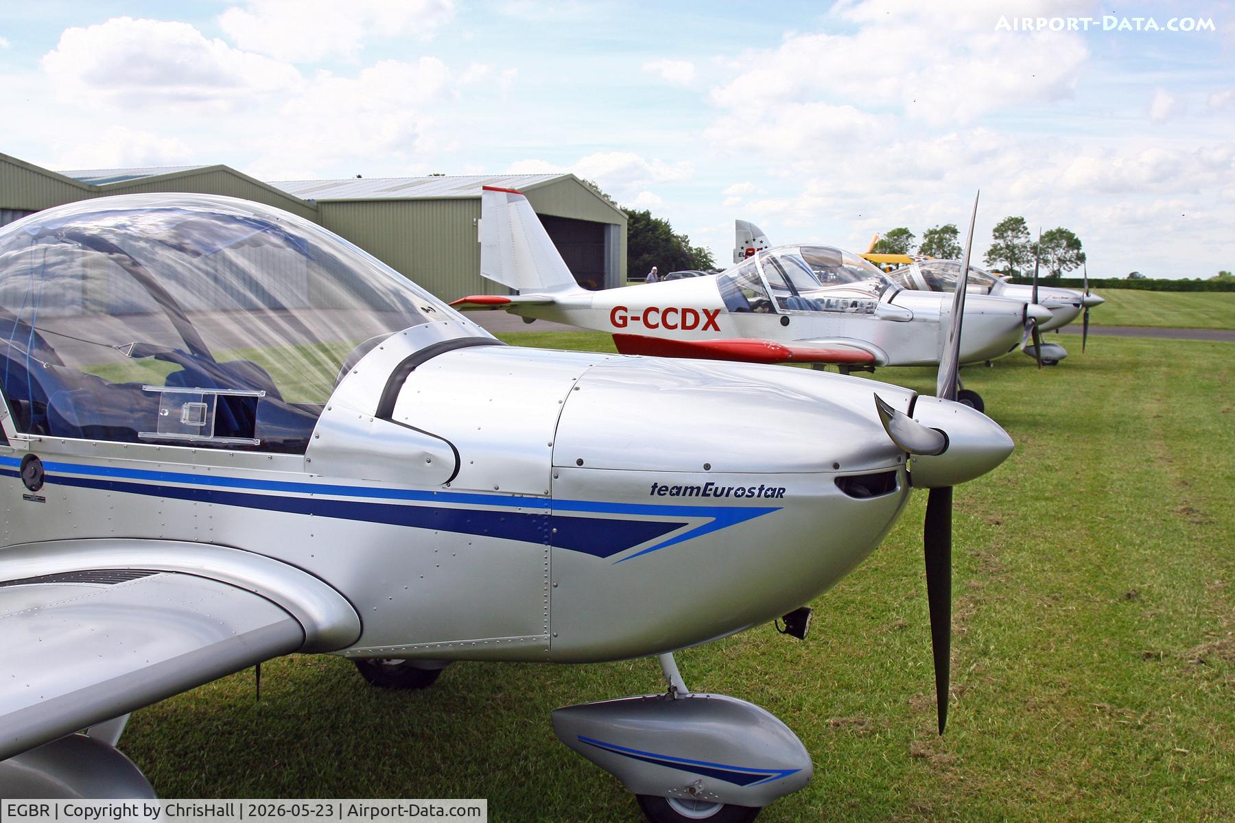EGBR, EV-97 fly-in Breighton 23/05/26