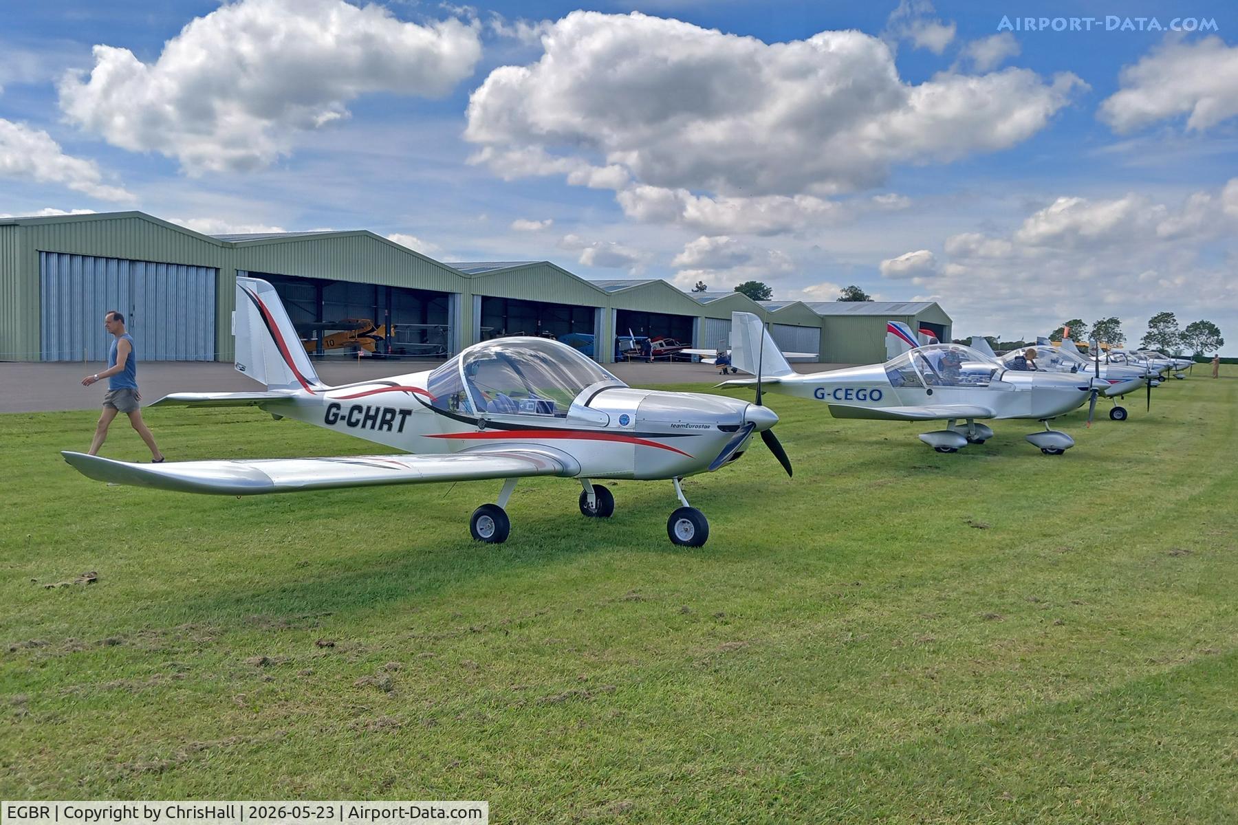 EGBR, EV-97 fly-in Breighton 23/05/26