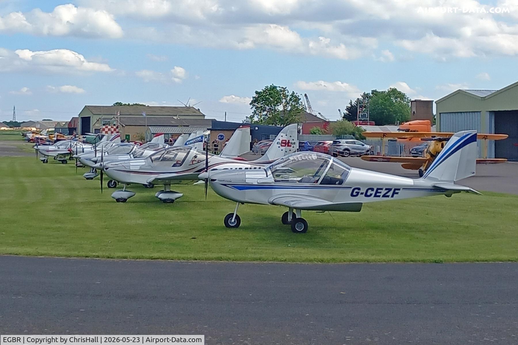 EGBR, EV-97 fly-in Breighton 23/05/26