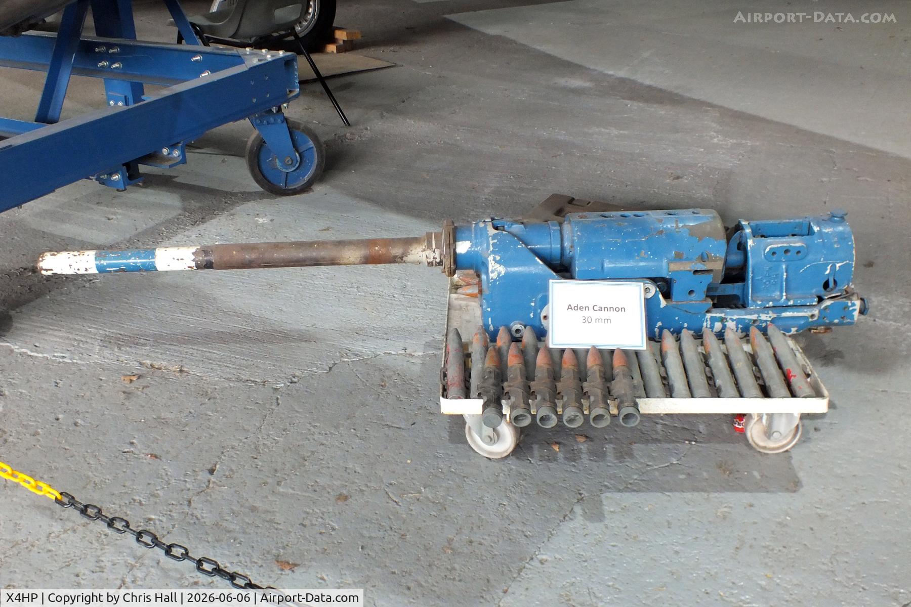 X4HP, Adan 30mm Cannon at the Hooton Park Hangars Museum