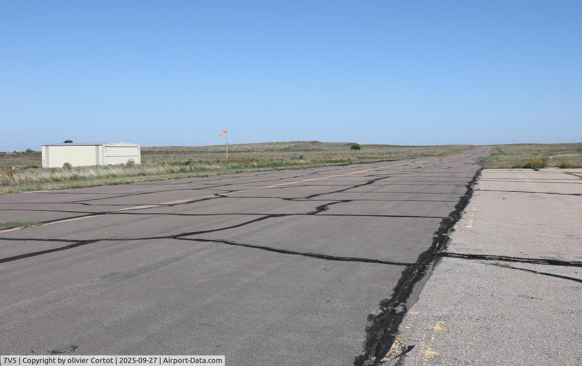 Brush Municipal Airport, old airport