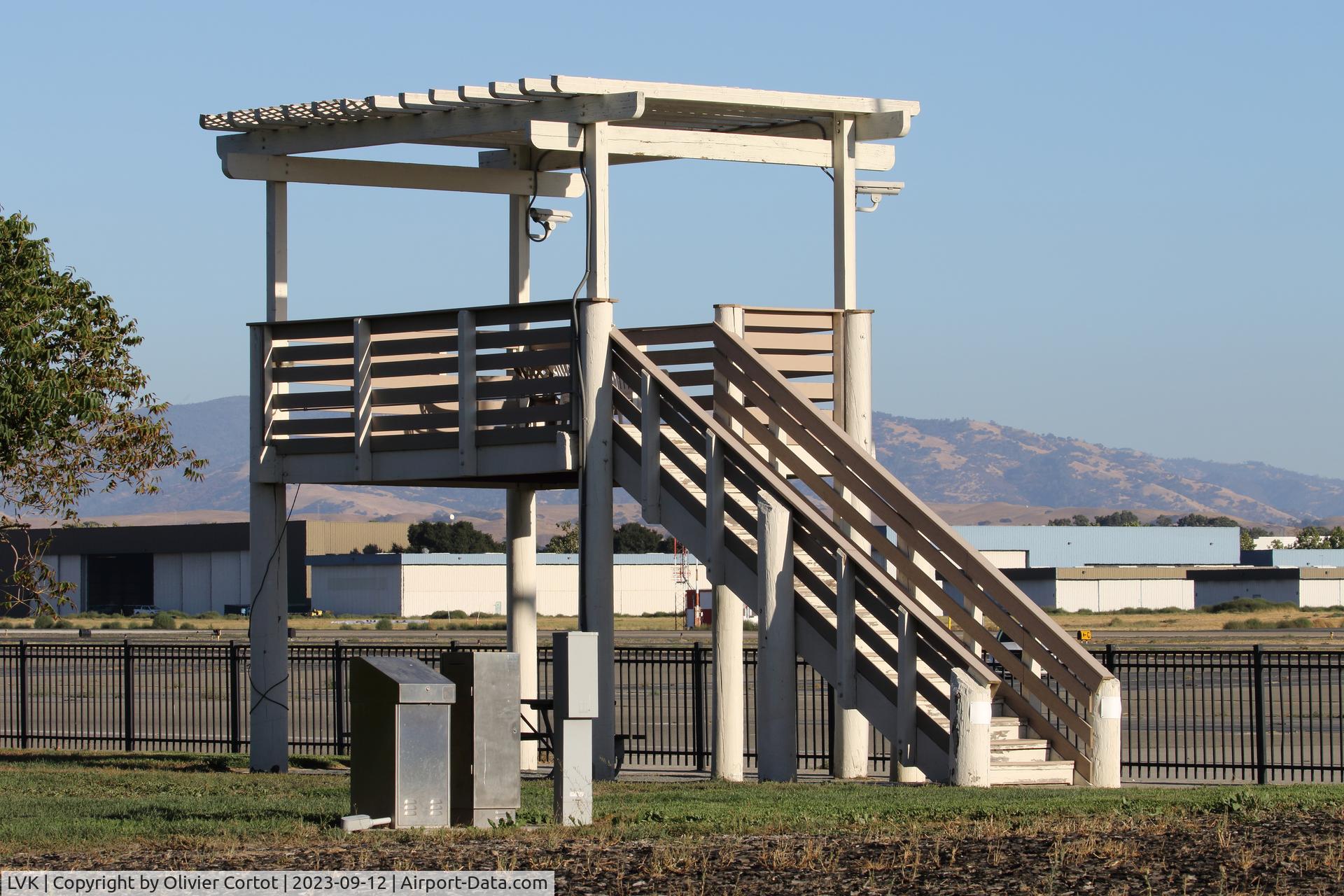 Livermore Municipal Airport, this airport is spotter friendly
