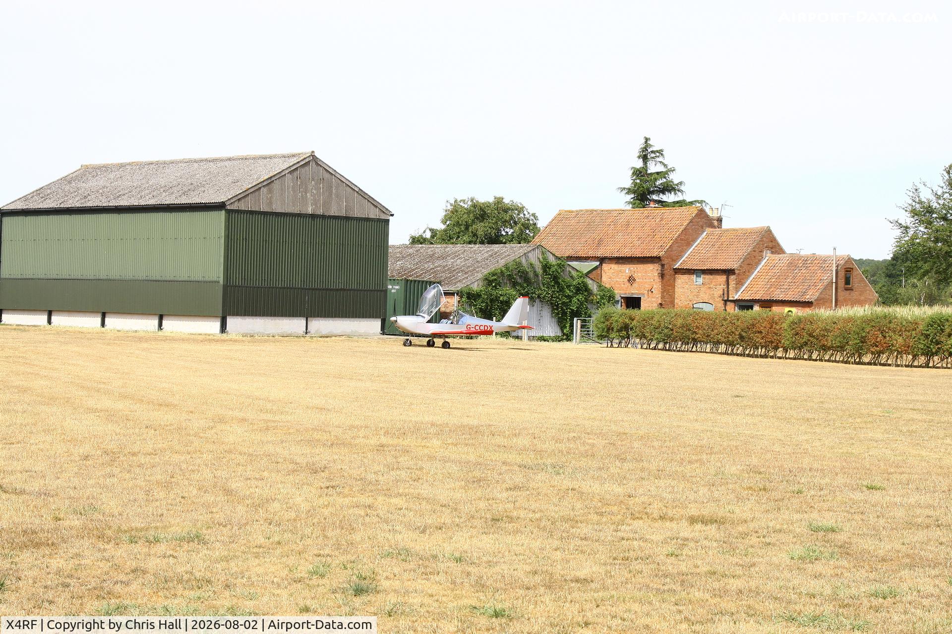 X4RF, Rectory Farm airstrip 02/08/26, photo by Chris Hall