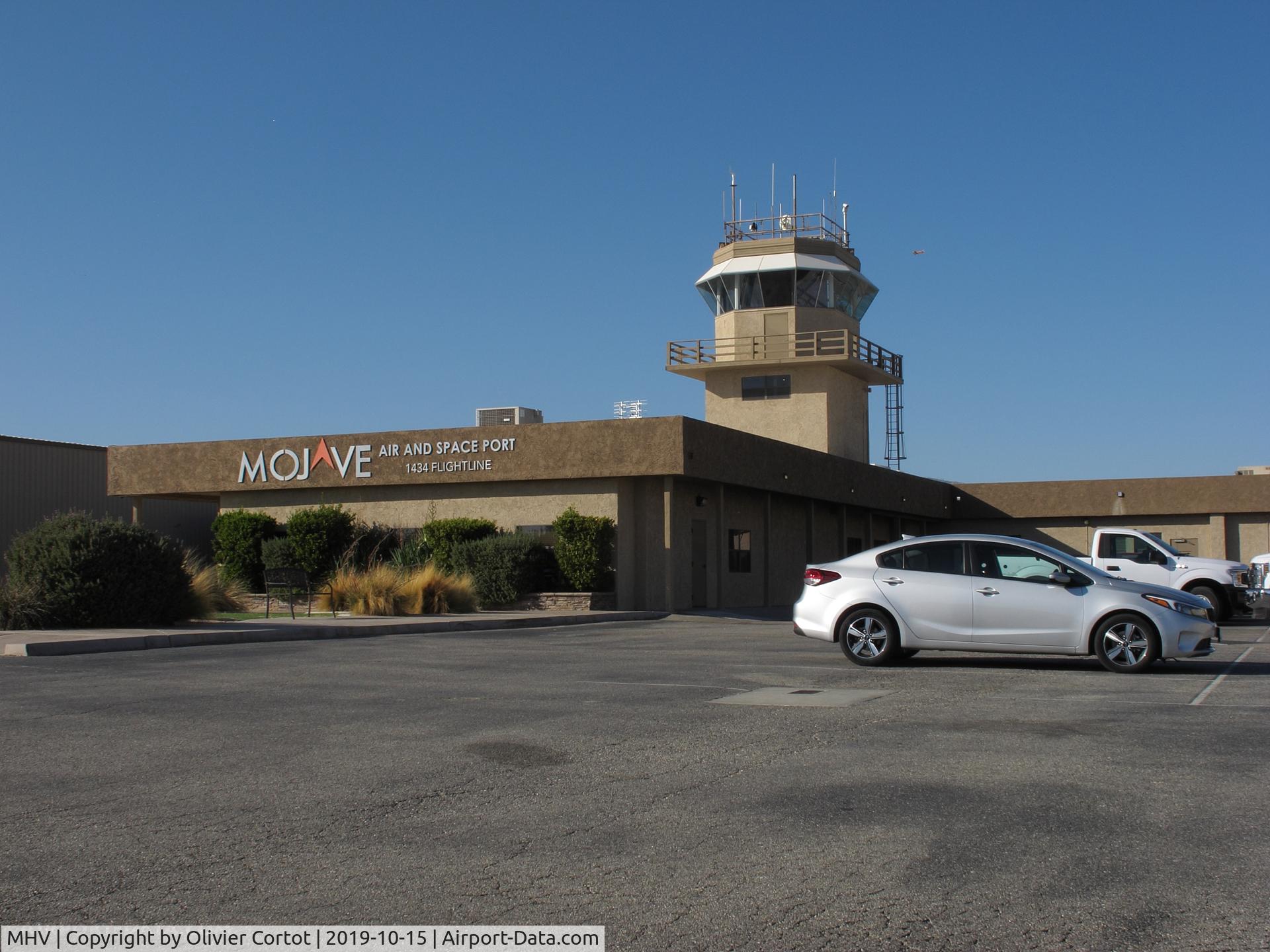 Mojave Air & Space Port/rutan Fld Airport, the tower, photo by Olivier Cortot