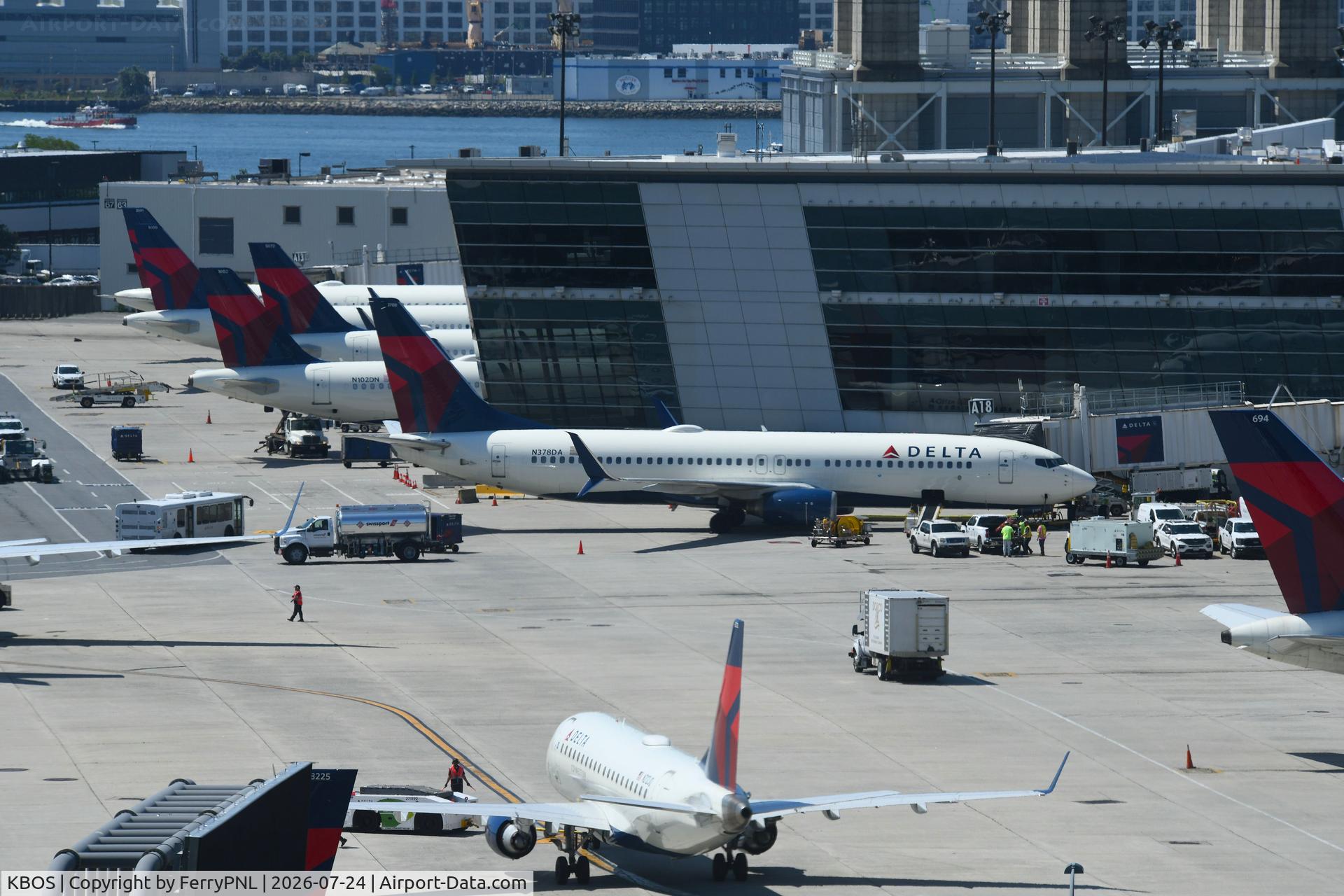 General Edward Lawrence Logan International Airport, Delta Terminal A, photo by FerryPNL